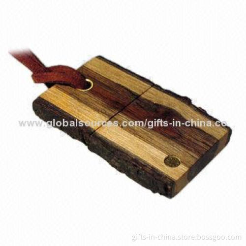 Wooden 32GB USB Flash Drive, Customized Imprinted Logos and Free Samples Supply